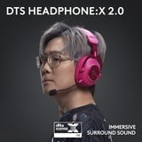 Logitech PRO X 2 LIGHTSPEED, Cuffia da gioco Magenta