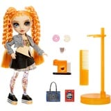 MGA Entertainment Rainbow High Sparkle & Shine Fashion Dolls- Clementine (Orange), Bambola Rainbow High Sparkle & Shine Fashion Dolls- Clementine (Orange), Bambola alla moda, Femmina, 4 anno/i, Bambino/Bambina, 280 mm, Multicolore