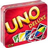 Mattel Games UNO Deluxe Carta da gioco Shedding, Gioco di carte 7 anno/i