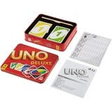 Mattel Games UNO Deluxe Carta da gioco Shedding, Gioco di carte 7 anno/i