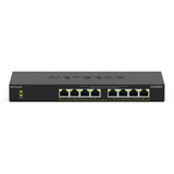 Netgear GS308LP, Interruttore Nero
