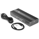 OWC Thunderbolt Go Dock, Docking station argento