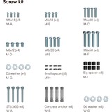 One for all Supporto TV da parete senza distanza, Montaggio a parete Nero