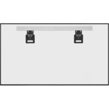 One for all Supporto TV da parete senza distanza, Montaggio a parete Nero