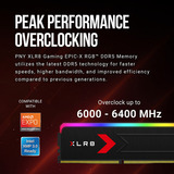 PNY MD64GK2D5600030XRGB, Memoria Nero