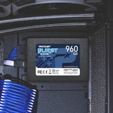 Patriot Burst Elite 2.5" 960 GB Serial ATA III Nero, 960 GB, 2.5", 450 MB/s, 6 Gbit/s