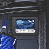 Patriot Burst Elite 2.5" 960 GB Serial ATA III, Disco a stato solido Nero, 960 GB, 2.5", 450 MB/s, 6 Gbit/s