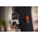 Philips Macchina per caffè con cialde e funzione memo Intensity Plus Nero, Macchina per caffè a cialde, 0,9 L, Cialde caffè, 1450 W, Nero