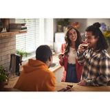 Philips Macchina per caffè con cialde e funzione memo Intensity Plus, Macchina a cialde Nero, Macchina per caffè a cialde, 0,9 L, Cialde caffè, 1450 W, Nero