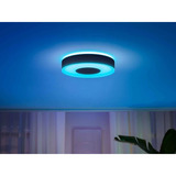 Philips White & Color Ambiance Infuse Lampada da Soffitto M, Luce LED Nero