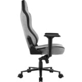 Sharkoon SKILLER SGS40 Fabric Seduta imbottita Schienale imbottito, Sedili di gioco grigio/Nero, Seduta imbottita, Schienale imbottito, Grigio, Grigio, Tessuto, Schiuma, Tessuto, Schiuma