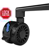 Sharkoon SKILLER SGS40 Fabric Seduta imbottita Schienale imbottito, Sedili di gioco grigio/Nero, Seduta imbottita, Schienale imbottito, Grigio, Grigio, Tessuto, Schiuma, Tessuto, Schiuma