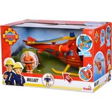 Simba Feuerwehrmann Sam Hubschrauber Wallaby,  veicolo da gioco arancione /Giallo