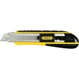 Stanley 0-10-481 Taglierino Nero, Giallo Taglierino a lama retrattile, Coltello di tappeto Nero/Giallo, 1,8 cm, 1 pezzo(i)