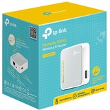 TP-Link TL-MR3020 router wireless Fast Ethernet Banda singola (2.4 GHz) 3G grigio/Bianco, Wi-Fi 4 (802.11n), Banda singola (2.4 GHz), Collegamento ethernet LAN, 3G, 3G, Router da tavolo, Vendita al dettaglio