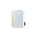 TP-Link TL-MR3020 router wireless Fast Ethernet Banda singola (2.4 GHz) 4G Argento, Bianco grigio/Bianco, Wi-Fi 4 (802.11n), Banda singola (2.4 GHz), Collegamento ethernet LAN, 3G, Argento, Bianco, Router da tavolo, Vendita al dettaglio