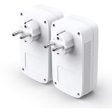 TP-Link TL-PA8033P KIT adattatore di rete PowerLine 1300 Mbit/s Collegamento ethernet LAN Bianco 2 pz, PowerLAN 1300 Mbit/s, IEEE 1901, IEEE 802.3, IEEE 802.3ab, IEEE 802.3u, Tipo E/F, Gigabit Ethernet, 10,100,1000 Mbit/s, HomePlug AV2