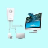 TP-Link TL-PA8033P KIT adattatore di rete PowerLine 1300 Mbit/s Collegamento ethernet LAN Bianco 2 pz, PowerLAN 1300 Mbit/s, IEEE 1901, IEEE 802.3, IEEE 802.3ab, IEEE 802.3u, Tipo E/F, Gigabit Ethernet, 10,100,1000 Mbit/s, HomePlug AV2