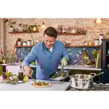 Tefal Padella by Jamie Oliver Cook Smart accaio/Nero
