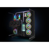 Thermaltake CL-F089-PL14SW-C sistema di raffreddamento per computer Case per computer Ventilatore 14 cm Nero Nero, Ventilatore, 14 cm, Nero