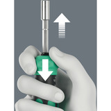 Wera Kraftform Kompakt 28 RA 1, Set di bit Nero/Verde