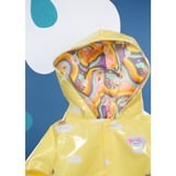 ZAPF Creation BABY born Deluxe Rain Outfit 43cm, Accessori della bambola giallo/Rosa, BABY born Deluxe Rain Outfit 43cm, Set da pioggia per bambola, 3 anno/i