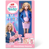 ZURU MyMini - Bambola in gravidanza Bambola alla moda, Femmina, 3 anno/i, 315 mm, 170 g, Multicolore