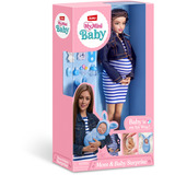 ZURU MyMini - Bambola in gravidanza Bambola alla moda, Femmina, 3 anno/i, 315 mm, 170 g, Multicolore