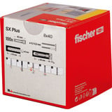 fischer Tassello ad espansione SX Plus 8x40 grigio chiaro