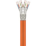 goobay Cavo di rete duplex Cat.7a S/FTP (PiMF) Dca arancione 
