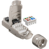 goobay Connettore RJ-45 CAT 8.1 assemblabile in campo, STP, Spina 