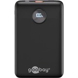 goobay Powerbank Compatto 10.000 mAh Nero