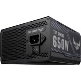 ASUS TUF-GAMING-650B alimentatore per computer 650 W 20+4 pin ATX ATX Nero, Alimentatore PC Nero, 650 W, 100 - 240 V, 25 A, 130 W, 612 W, 130 W