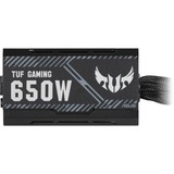 ASUS TUF-GAMING-650B alimentatore per computer 650 W 20+4 pin ATX ATX Nero, Alimentatore PC Nero, 650 W, 100 - 240 V, 25 A, 130 W, 612 W, 130 W