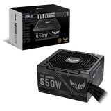 ASUS TUF-GAMING-650B alimentatore per computer 650 W 20+4 pin ATX ATX Nero, Alimentatore PC Nero, 650 W, 100 - 240 V, 25 A, 130 W, 612 W, 130 W