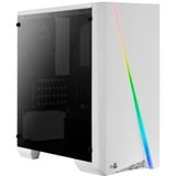 Aerocool Cylon Mini Mini Tower Bianco bianco/Nero, Mini Tower, PC, Bianco, micro ATX, Mini-ITX, Acciaio, Blu, Verde, Rosso