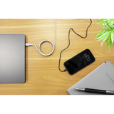 Ansmann Cavo in silicone USB-C a USB-C bianco