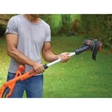 BLACK+DECKER ST1823 Nero, Arancione, Rosso, Argento Batteria, Tagliabordi arancione /Nero, 9000 Giri/min, Nero, Arancione, Rosso, Argento, 25 cm, 90 dB, 76 dB, 9 m/s²