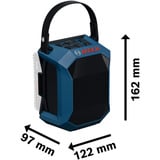 Bosch 06014A7000, Altoparlante blu/Nero