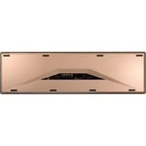 CHERRY DW 9100 SLIM tastiera Mouse incluso Universale RF senza fili + Bluetooth QWERTY Inglese US Nero, Set desktop Nero/Bronzo, Wireless, RF senza fili + Bluetooth, QWERTY, Nero, Mouse incluso