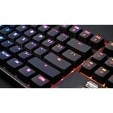CHERRY K4V2 TKL tastiera Gaming USB QWERTZ Tedesco Nero, Tastiera da gioco Nero, Cablato, USB, Interruttore a chiave meccanica, QWERTZ, LED RGB, Nero
