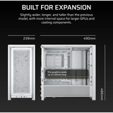 Corsair CC-9011313-WW, Chassis Tower bianco
