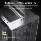 Corsair FRAME 4000D RS, Chassis Tower bianco