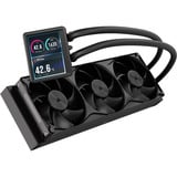 Corsair NAUTILUS II 360 RS LCD Raffreddatore liquido per CPU, Raffreddamento ad acqua Nero