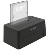 DeLOCK 63958 docking station per unità di archiviazione USB 3.2 Gen 2 (3.1 Gen 2) Type-C Nero Nero, HDD, SSD, Serial ATA III, 2.5,3.5", USB 3.2 Gen 2 (3.1 Gen 2) Type-C, 6 Gbit/s, Nero