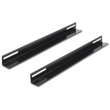 DeLOCK 66868 porta accessori Staffa di supporto Nero, Staffa di supporto, Nero, Metallo, 48,3 cm (19"), 450 mm, 40 mm