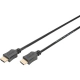 Digitus Cavo di collegamento HDMI High Speed, con Ethernet, Full HD 1080i/p Nero