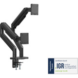 Digitus DA-90474, Base per monitor Nero