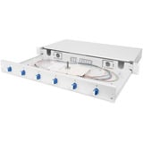 Digitus Scatola di giunzione LWL, equipaggiata, LC, OS2 grigio