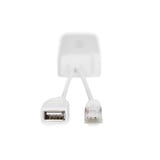 Digitus Splitter PoE USB-A 5V bianco